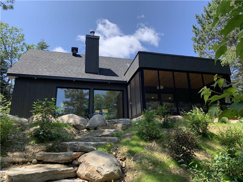 Chalet en bois - coup de foudre assuré !