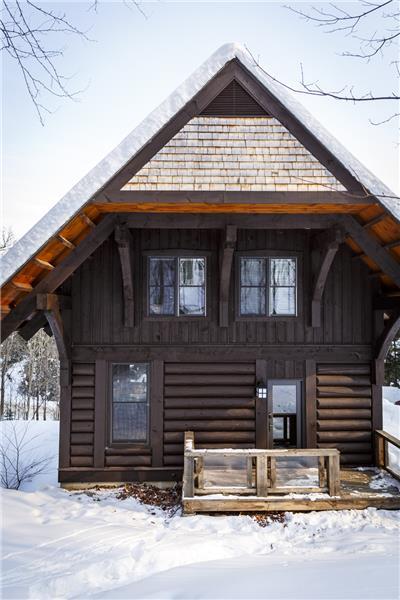 Log Cabin Mont Tremblant Lac Superieur Cottage Rental Or 13647