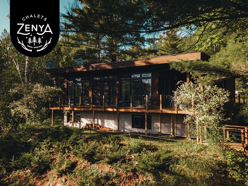 Luxueux chalet en bordure de lac : Chalet DesignPur