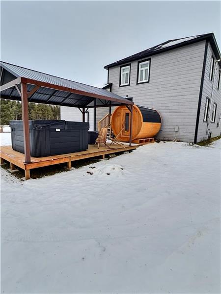 Former general store on the water's edge. At Frid
