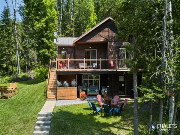 Le Rustique Moderne Détente | Bord du lac