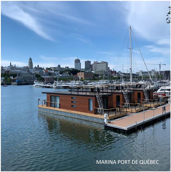 Maison flottante - Marina Port de Qc 2