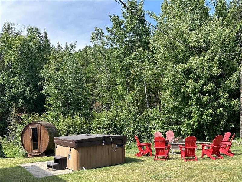 Chalet du sentier montagneux sauna et spa