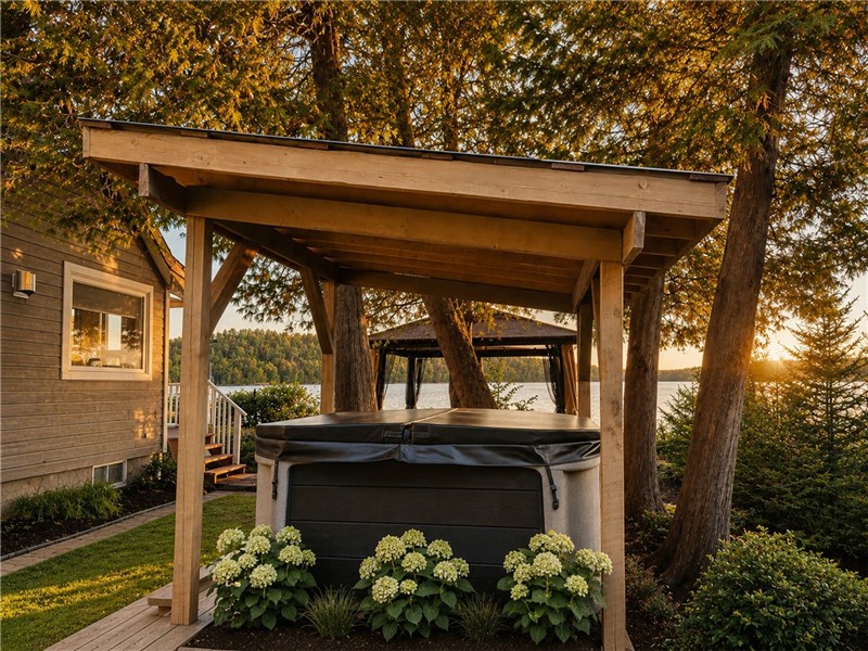 Refuge de la Sittelle Spa privé, lac, VTT, vélo, golf à Nominingue