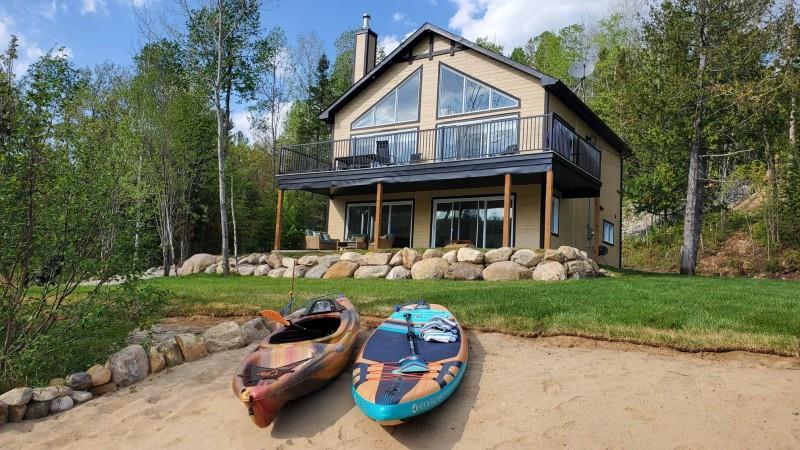 Chalet Le Panoramix - Grand Bord de l'eau - St-Côme, Lanaudière
