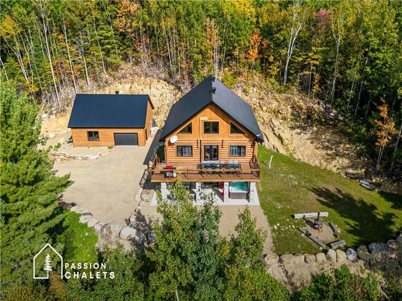 * PASSION CHALETS * | LE BELLEVUE | LOG WOOD - SPA - MOUNTAIN