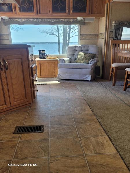 Trailer with ocean vue