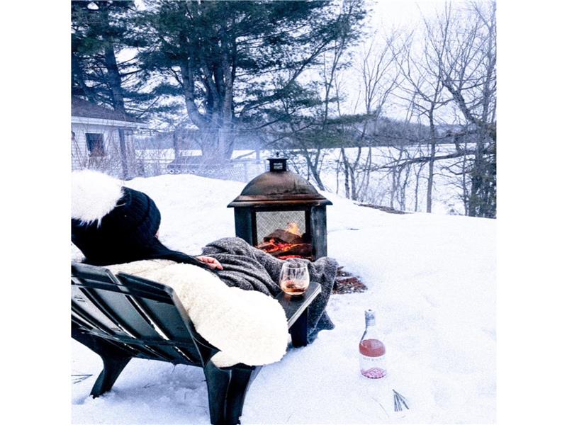 Chalet Zenitude 2 - bord de l'eau / spa / foyer