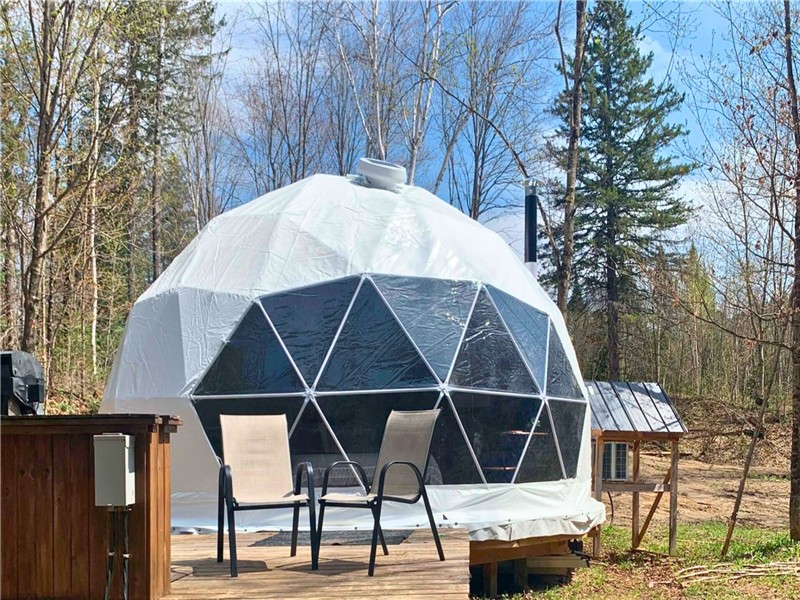 * PASSION CHALETS * | YURT LA BOHÉMIENNE | SPA - NATURE - FIRE PIT
