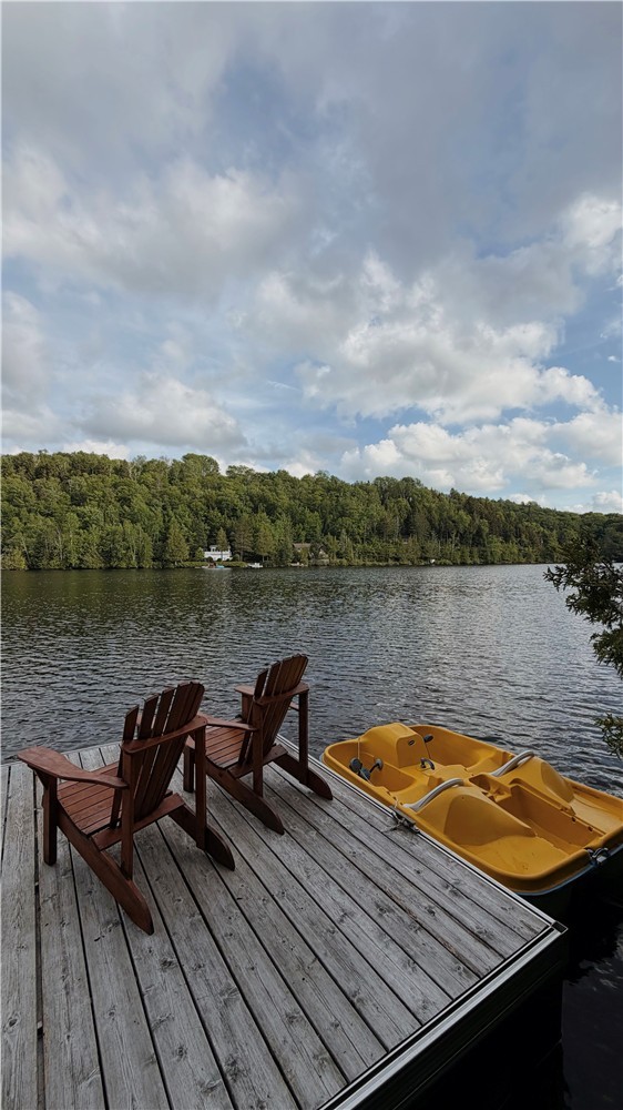 Le Petit Douillet perché sur le lac