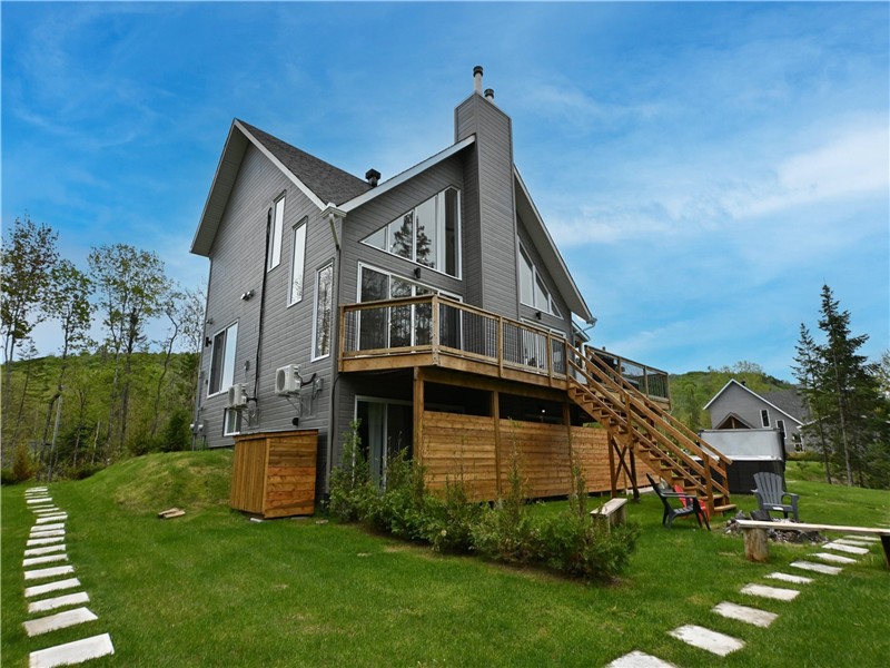 Chalet neuf de prestige avec spa privé