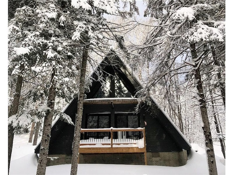 * PASSION CHALETS * | A-FRAME | ACCÈS LAC - LOOK MODERNE - VÉRANDA - FOYER - ANIMAUX ACCEPTÉS