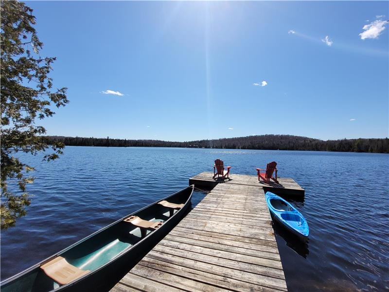 Here and now on the lake