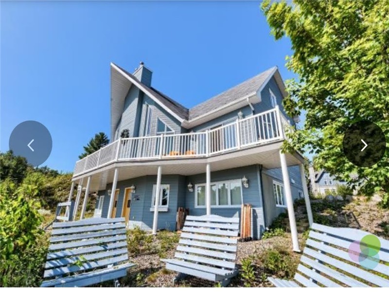 Chalet-Condo 4 1/2 vélo montagne in&out au mont VAL Saint-Côme