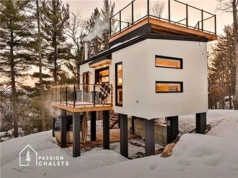 * PASSION CHALETS * | LE PARADISIER - SAUNA & SPA | PERCHED - PANORAMA - FIREPLACE - ROOFTOP TERRACE