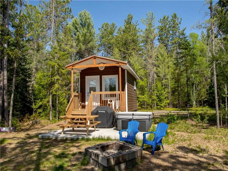 * PASSION CHALETS * | LE NEW JERSEY | RIVERSIDE - BEACH - WATERCRAFTS ($) - SPA - FIRE PIT