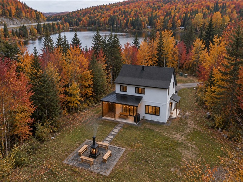 Modern cottage in nature : Private spa & Lake
