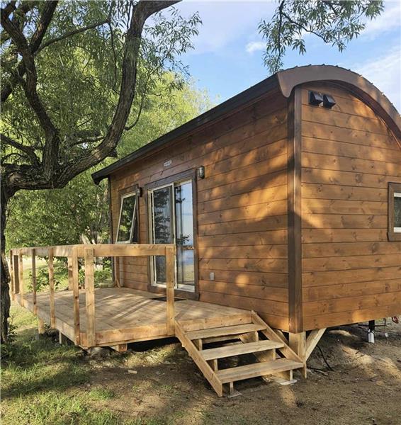 Mini-chalets Pods sur le bord du Piekuakami
