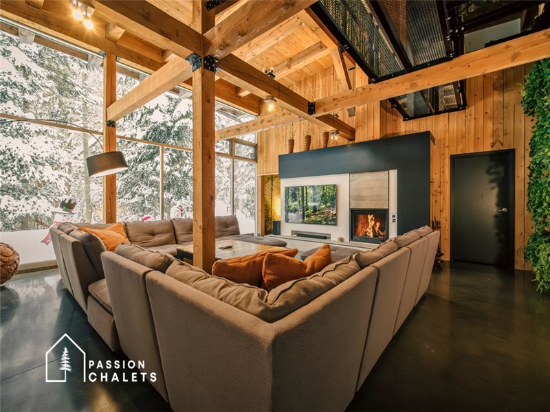 *PASSION CHALETS*| LE RUISSELET | INDUSTRIAL - SKI - SPA - GAMES - YOGA - FIREPLACES - BBQ - VERANDA