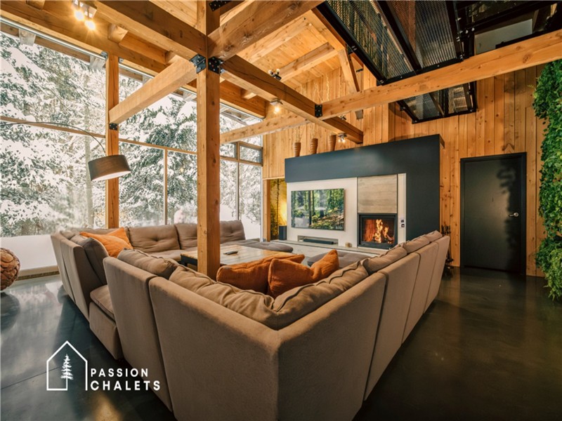 * PASSION CHALETS * | LE RUISSELET | INDUSTRIEL - SKI - SPA - JEUX - YOGA - FOYERS - BBQ - VÉRANDA