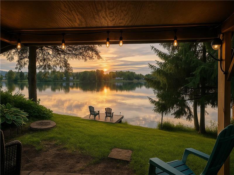 Chalet Cozy at Lac Bélisle | Four-Season Waterfront Chalet with Private Dock