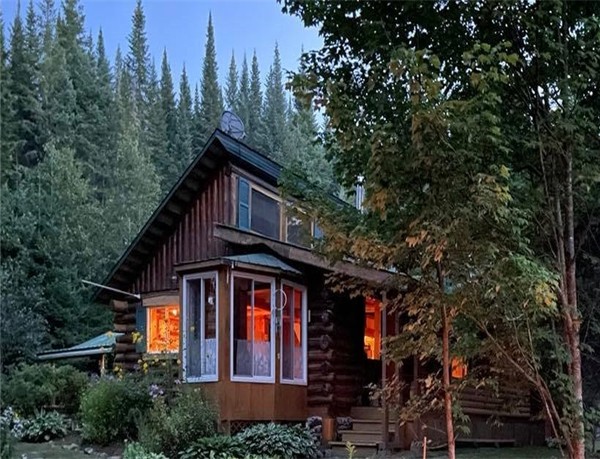 Chalet en bois rond à Mandeville
