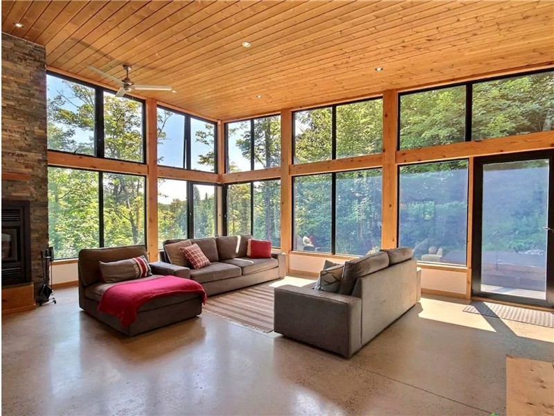 Modern Gem Overlooking Low-Key Beavers Pond