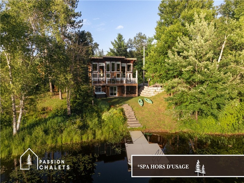 * PASSION CHALETS * | LE MAGIL | BORD DE LAC - QUAI - KAYAKS - SPA - SAUNA - BBQ - FOYERS - BORNE VE