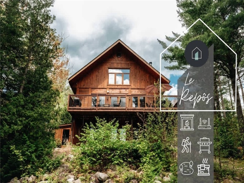 Le Repôs - Private lake access & cozy vibes - 13 guests