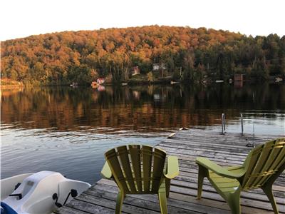 Waterfront Bellefeuille Cottage peaceful clean lake