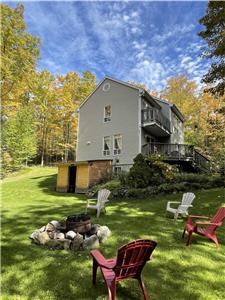 Le Chalet Vale Perkins prs du Mont Owl's head et du lac Memphrmagog