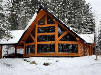 Chalet en bois rond - Le D'jibou