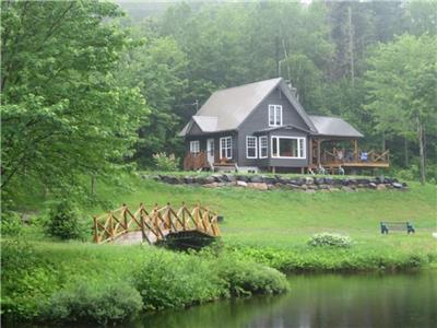Hôtel à la maison - Le Rustique avec lac privé