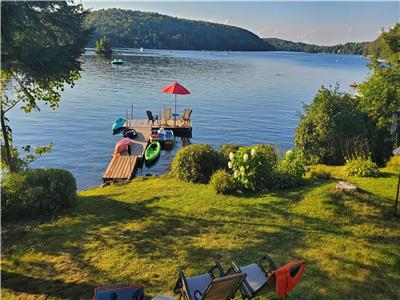 Chalet 4 saisons  Louer directement sur le lac Beaulac (Chertsey - Lanaudire)
