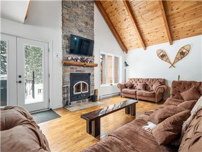 AXE Massif sud | Big cabin 22ppl. | SKI & SPA | Volleyball, game room and ++
