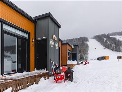 Le Du-MontSKI, Chalet familial ski-in ski-out situé à Saint-Mathieu-de-Rioux