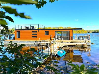 Maison flottante - Parc de l'île Melville 1