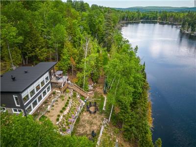 GRAND-DUC | Chalet  louer avec spa dans Lanaudire