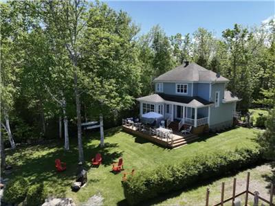 Le cottage: au bord du majestueux lac Saint-Jean