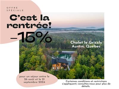 Chalet de prestige - Le Grizzly