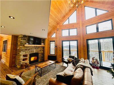 Chalet Lunord - Lake View and Access - Spa - Near Mont Tremblant