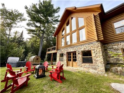 The Authentik chalet | Fiddler Lake Resort (50 minutes from Montreal)