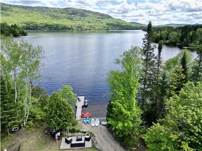 Chalet Paradis Archambault Bord de Lac Plage SPA Billard