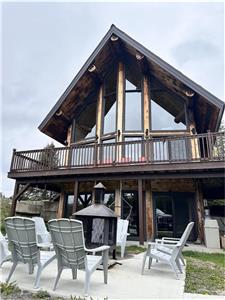 Chalet Le Cerf Blanc - Spa/Foyer/Rivire - Mauricie