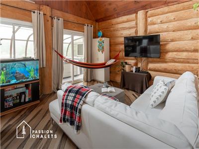 * PASSION CHALETS * | LE RELAXANT CHALET DU PETIT RUISSEAU | SPA - LAC - COIN FEU