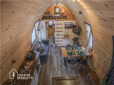 * PASSION CHALETS * | POD LE CHINOOK | SPA - ACCS RIVIRE - FOYER - DETENTE - NATURE