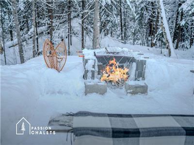 * PASSION CHALETS * | LES PETITS OISEAU | NEW CONSTRUCTION - STREAM - NATURE - FIRE PIT