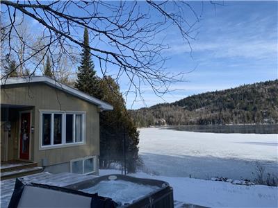 Chalet Joly|Waterfront|Spa|Mountain View|20 minutes from Tremblant