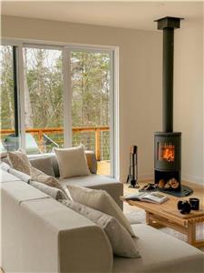 PASSION CHALETS | LE ONNI CABIN| SPA - MODERNE - GRANDE TERRASSE & FILET SUSPENDU - FOYERS - BOIS