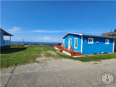 Blue House by the sea